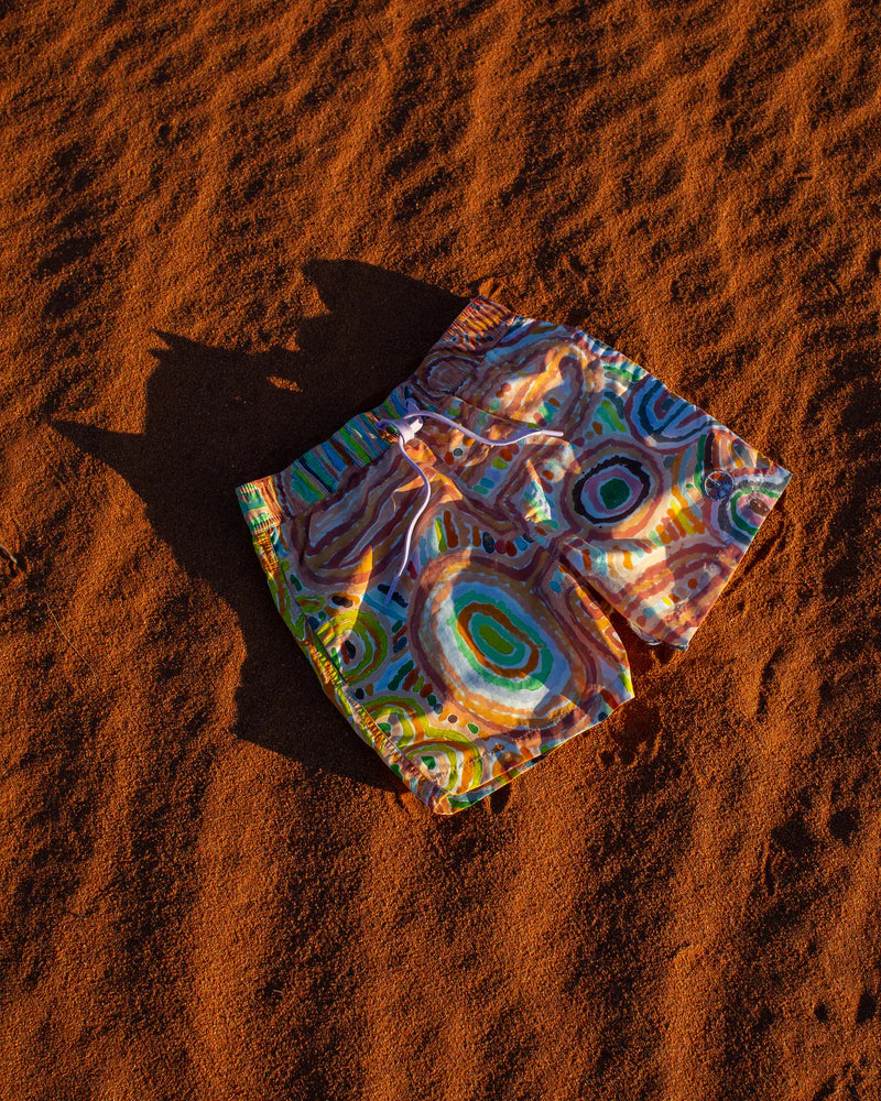 Kip & Co X Ernabella Arts Ngayuku Ngura Boardies