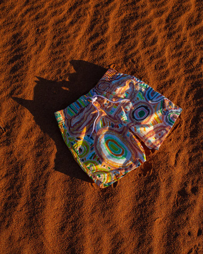 Kip & Co X Ernabella Arts Ngayuku Ngura Boardies