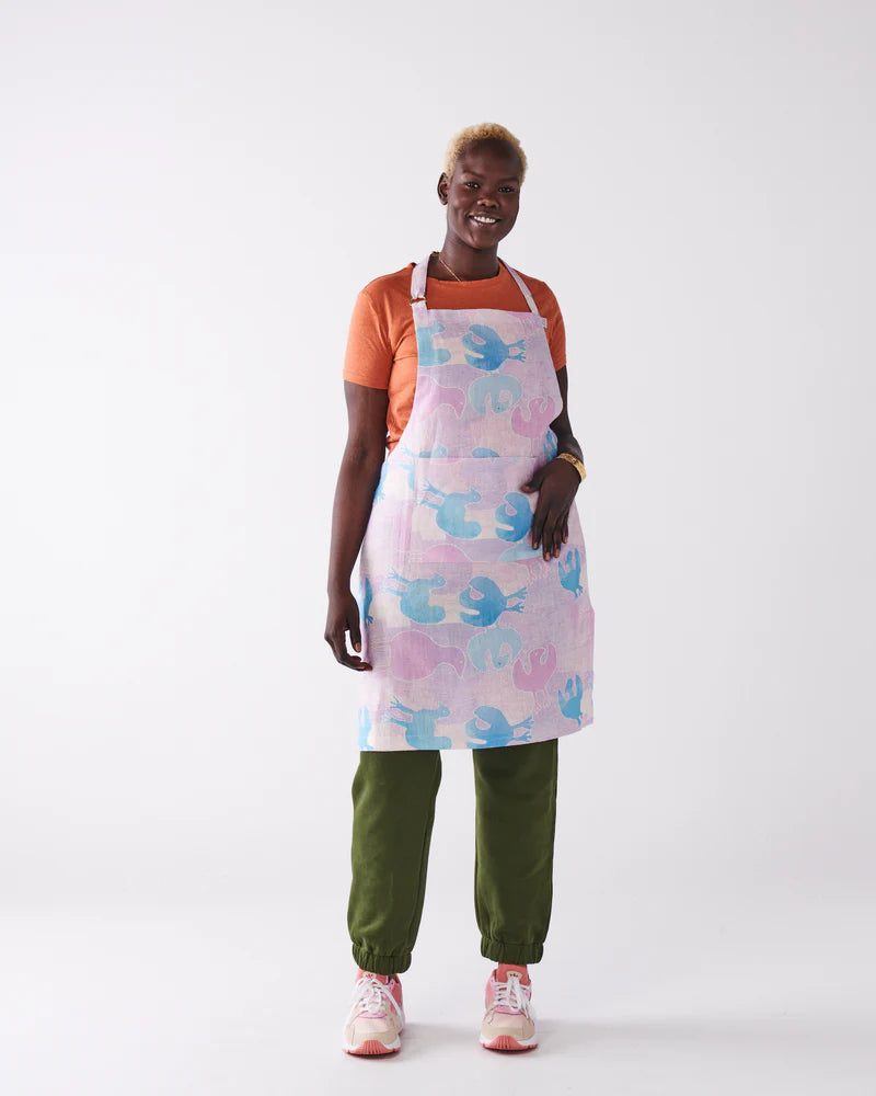 Kip & Co X Ernabella Arts Tjulpu Kulunypa Linen Apron