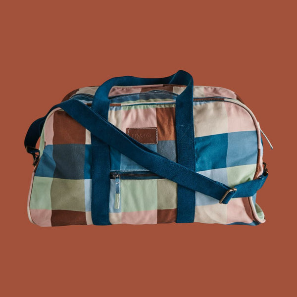 Kip & Co Woodlands Tartan Duffle Bag