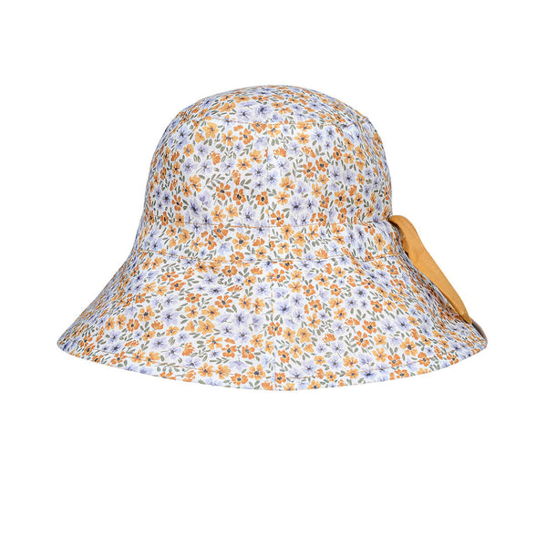 Bedhead Vacationer Reversible Adult Sun Hat - Meredith / Maize