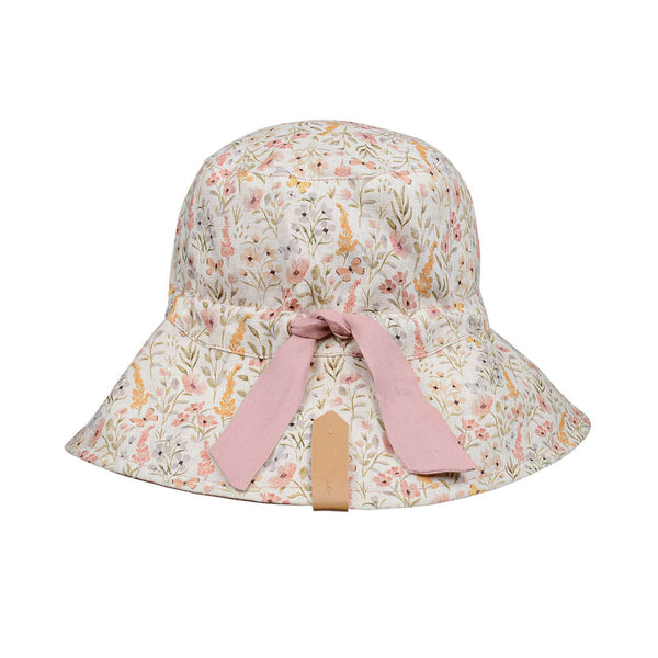 Bedhead Vacationer Reversible Adult Sun Hat - Paris / Rosa