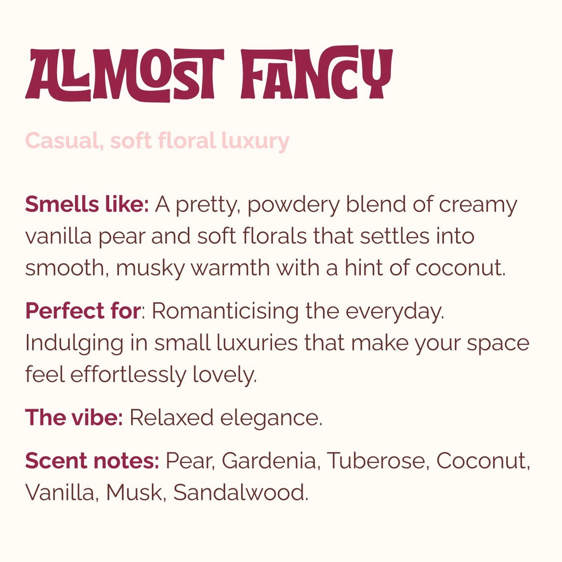 Lo-Fi Rituals Incense - Almost Fancy