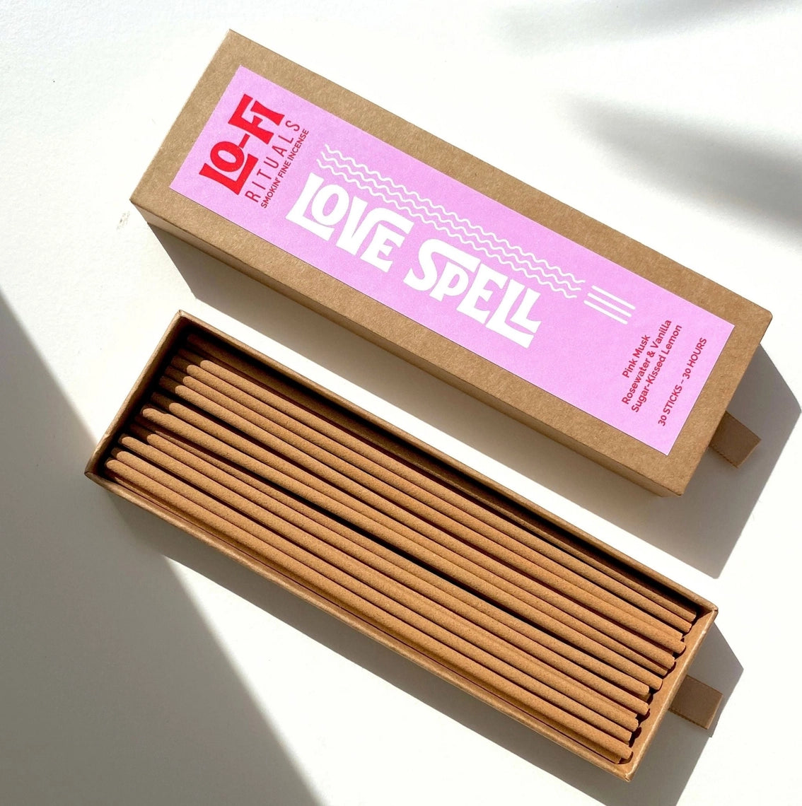 Lo-Fi Rituals Incense - Love Spell