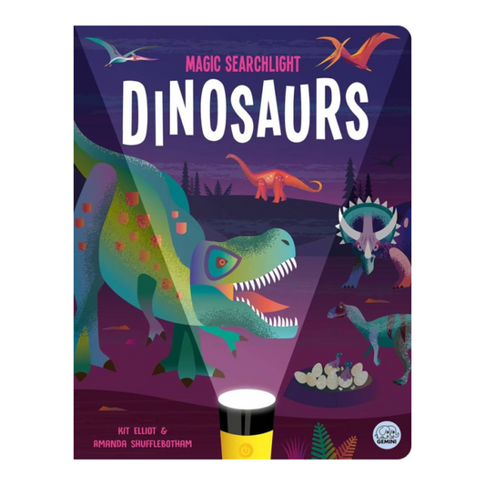 Magic Searchlight Dinosaurs by Kit Elliott