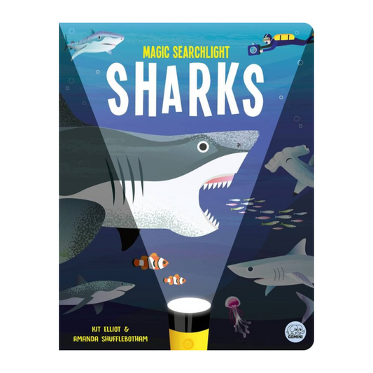 Magic Searchlight Sharks by Kit Elliott