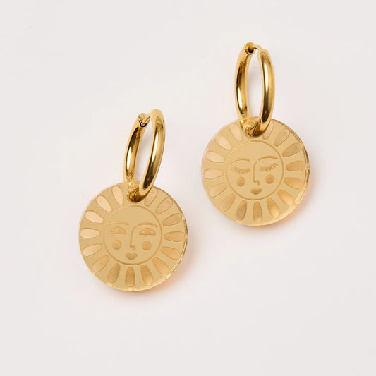 Martha Jean Blossom Bright & Shy Earrings - Gold