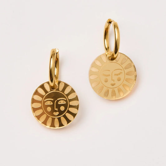 Martha Jean Blossom Bright & Shy Earrings - Gold