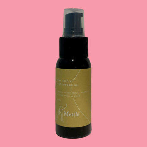Mettle Hemp and Sandalwood Body & Hair Oil