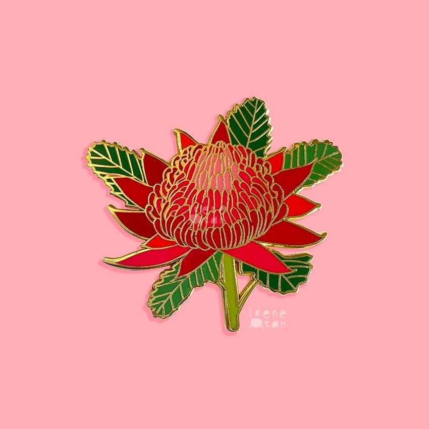 Missy Minzy Waratah Pin