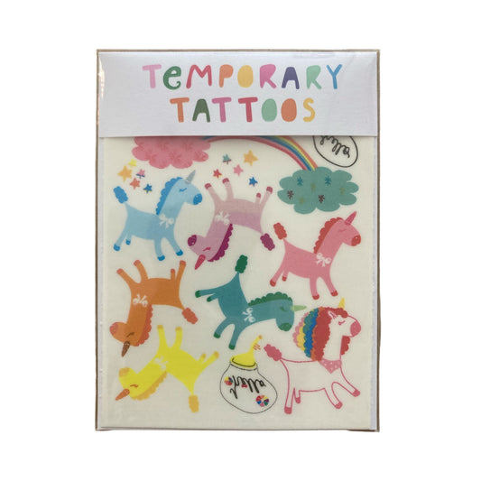 Missy Minzy Unicorns Temporary Tattoos