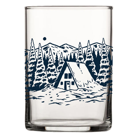 Moore Collection A-Frame Cabin Glass Mug
