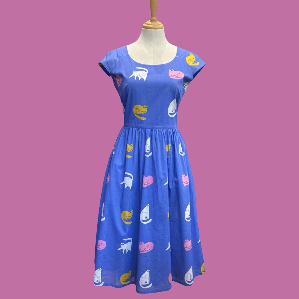 Origami Doll Life is a Picnic Dress - Cat
