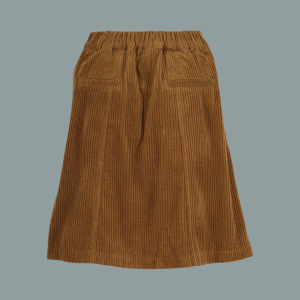 Olga de Polga Jackson Brown Cord Skirt