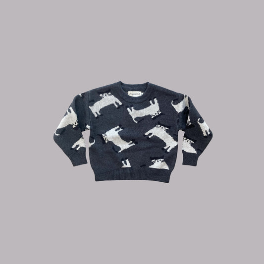 Origami Doll Cat Kids' Jumper