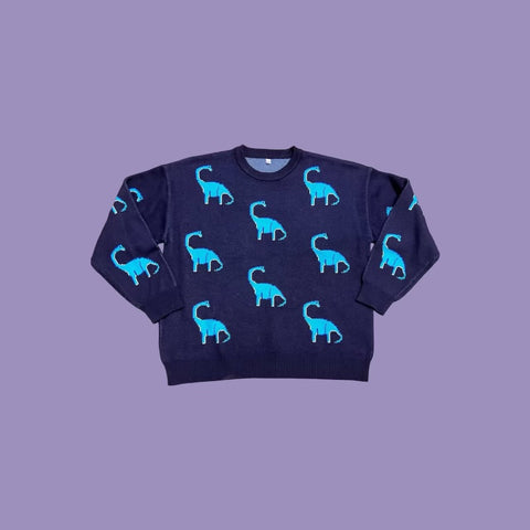 Origami Doll Dinosaur Kids' Jumper