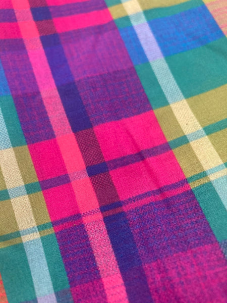 Origami Doll Freya Plaid Top