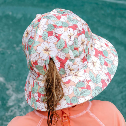 Bedhead Hibiscus Swim Bucket Hat