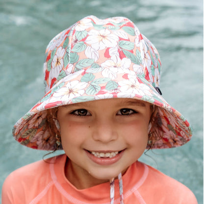 Bedhead Hibiscus Swim Bucket Hat