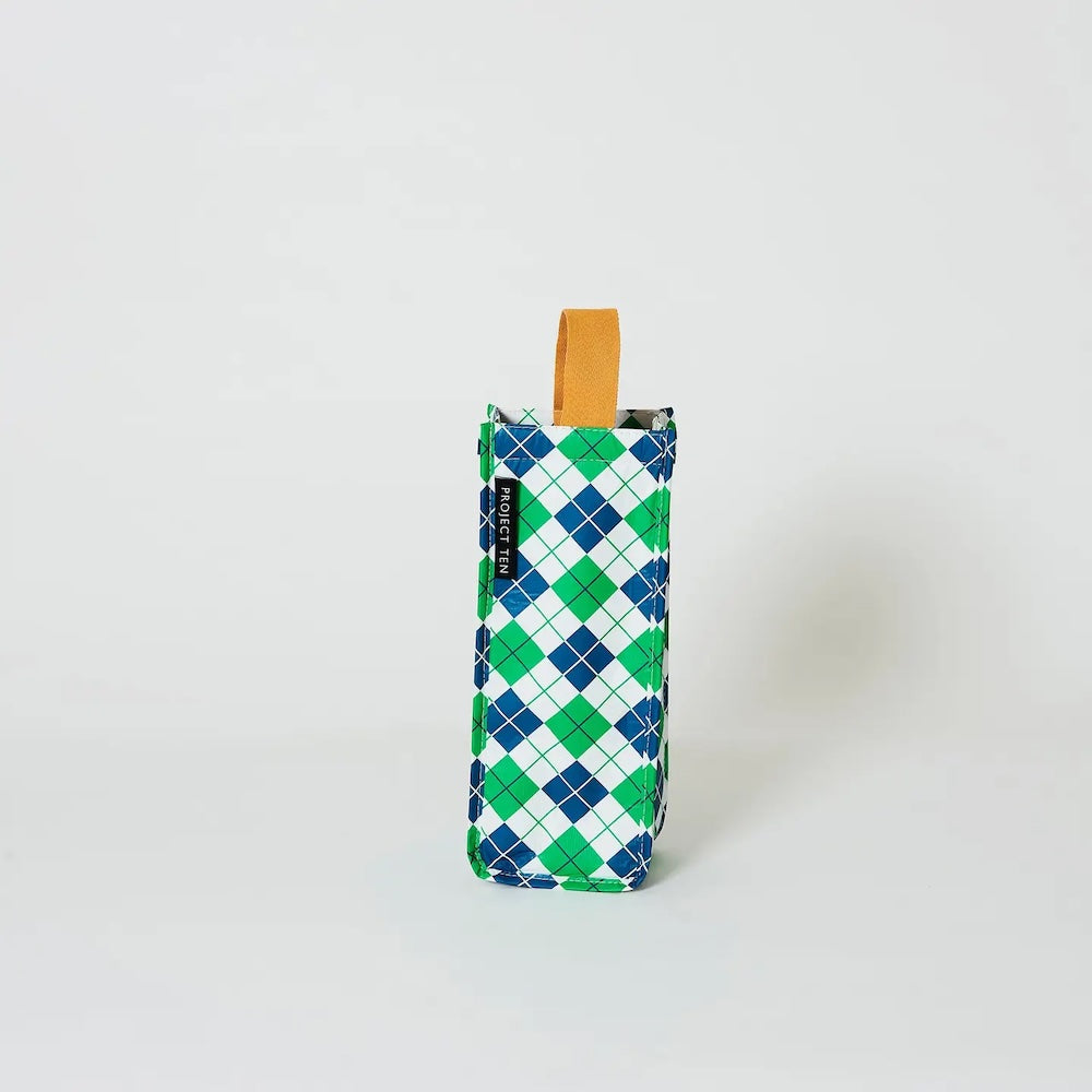Project Ten Argyle Wine Bag
