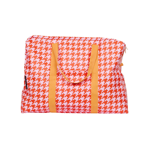 Project Ten Houndstooth Overnight Bag