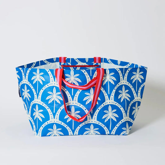 Project Ten Blue Palm Oversized Tote