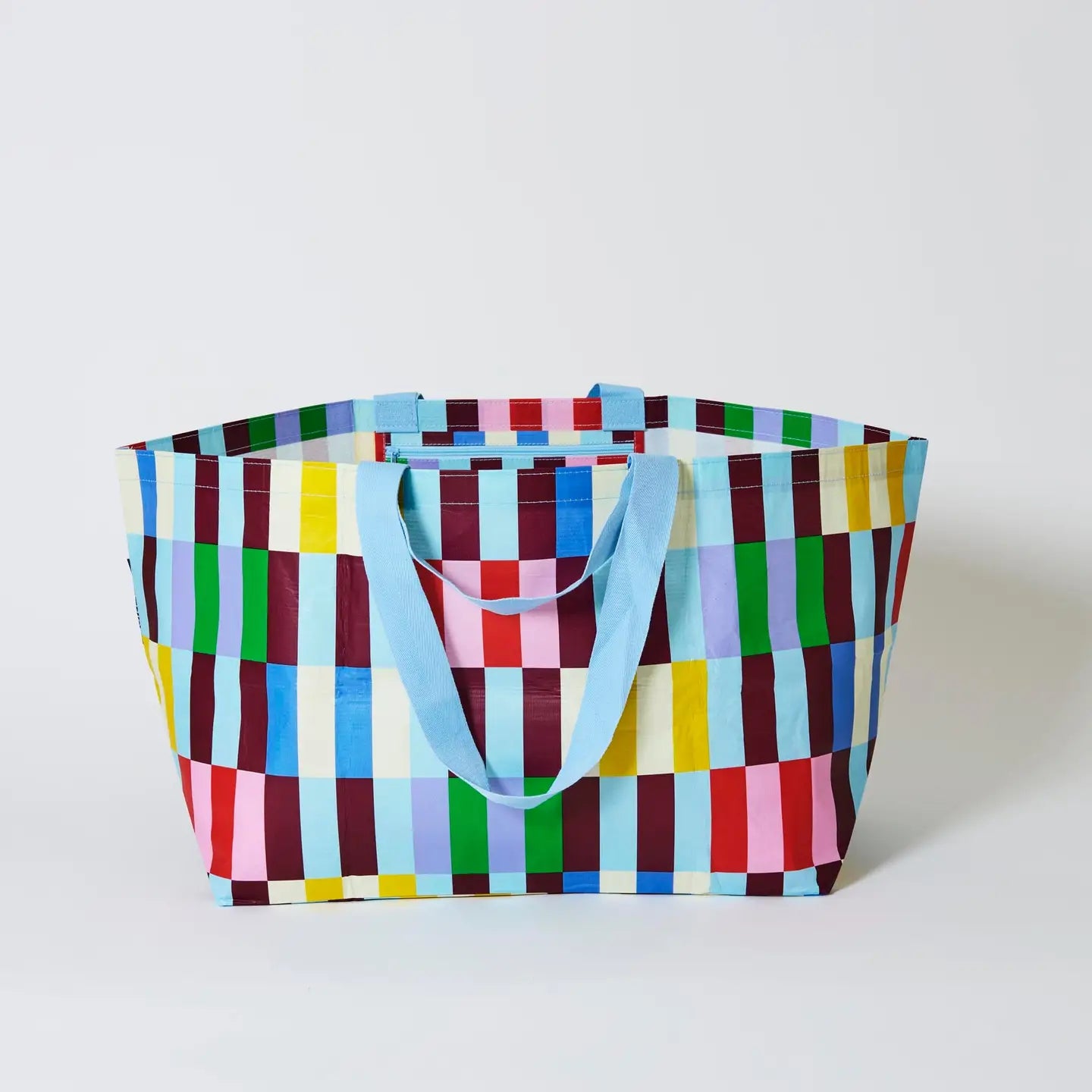 Project Ten Multi Stripe Oversized Tote