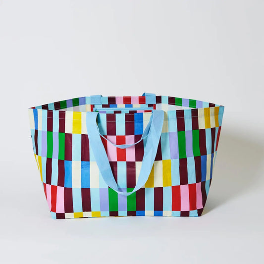 Project Ten Multi Stripe Oversized Tote