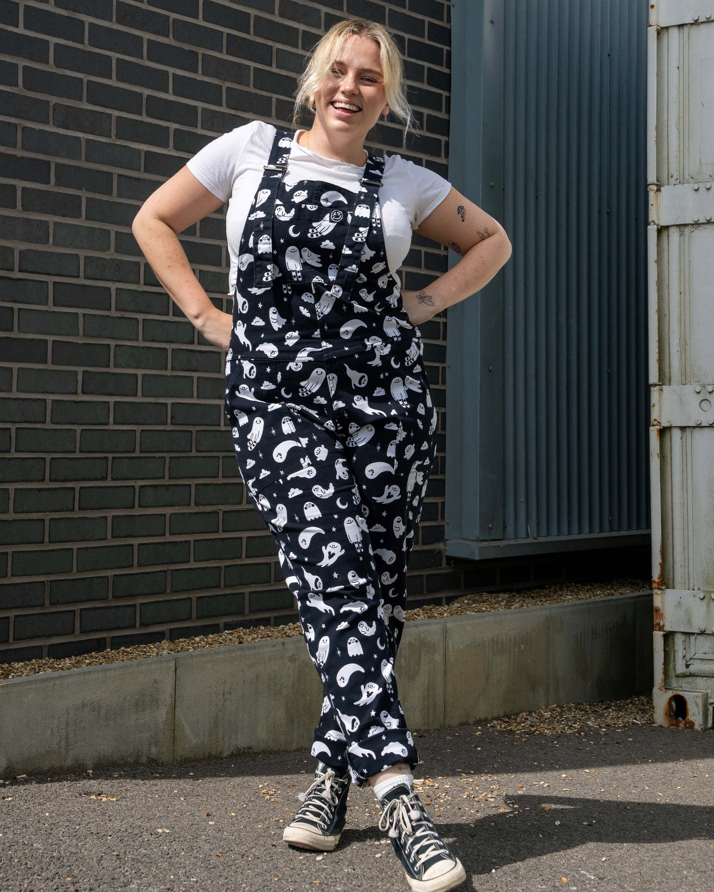 Rebel Romance Ghosties Dungarees