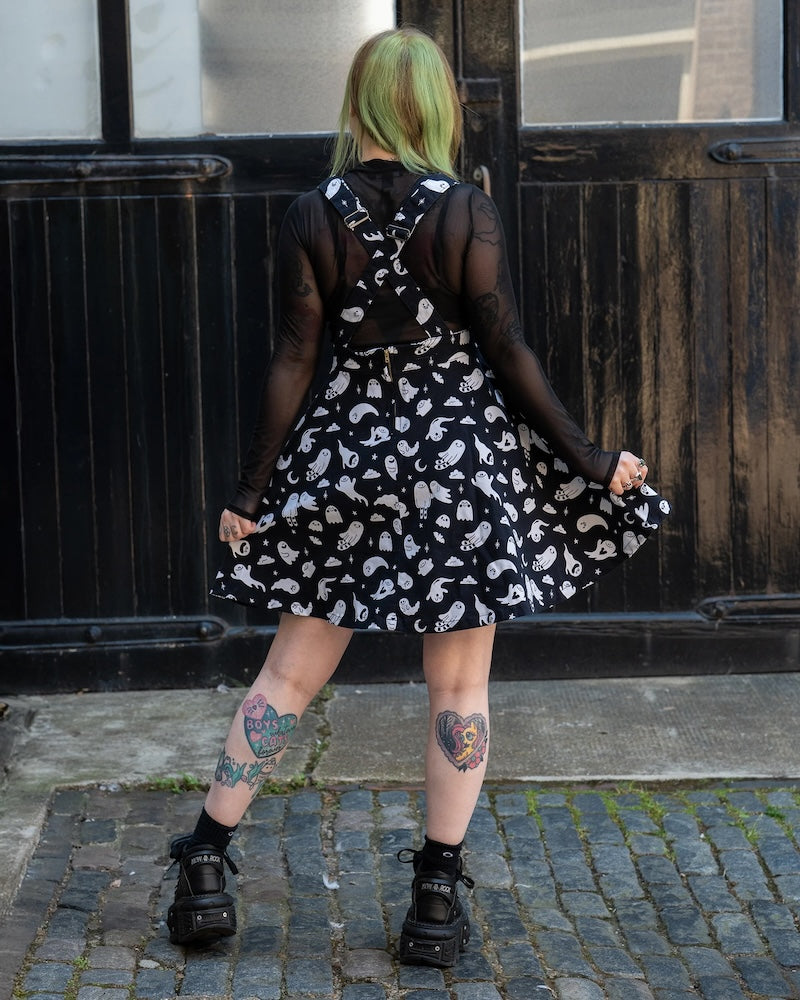 Rebel Romance Ghosties Pinafore