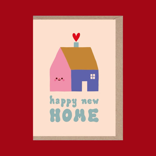 Rumble Cards Happy New Home Bungalow Card