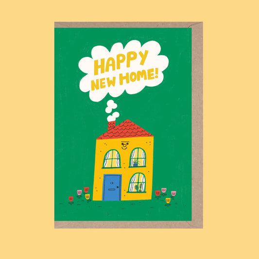 Rumble Cards Happy New Home Chimney Card
