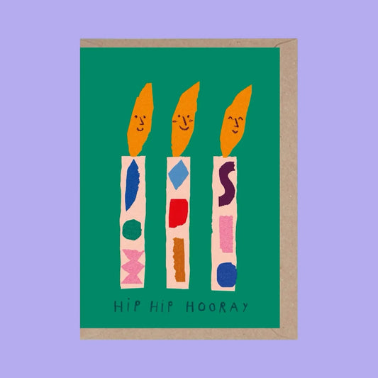Rumble Cards Hip Hip Hooray Card