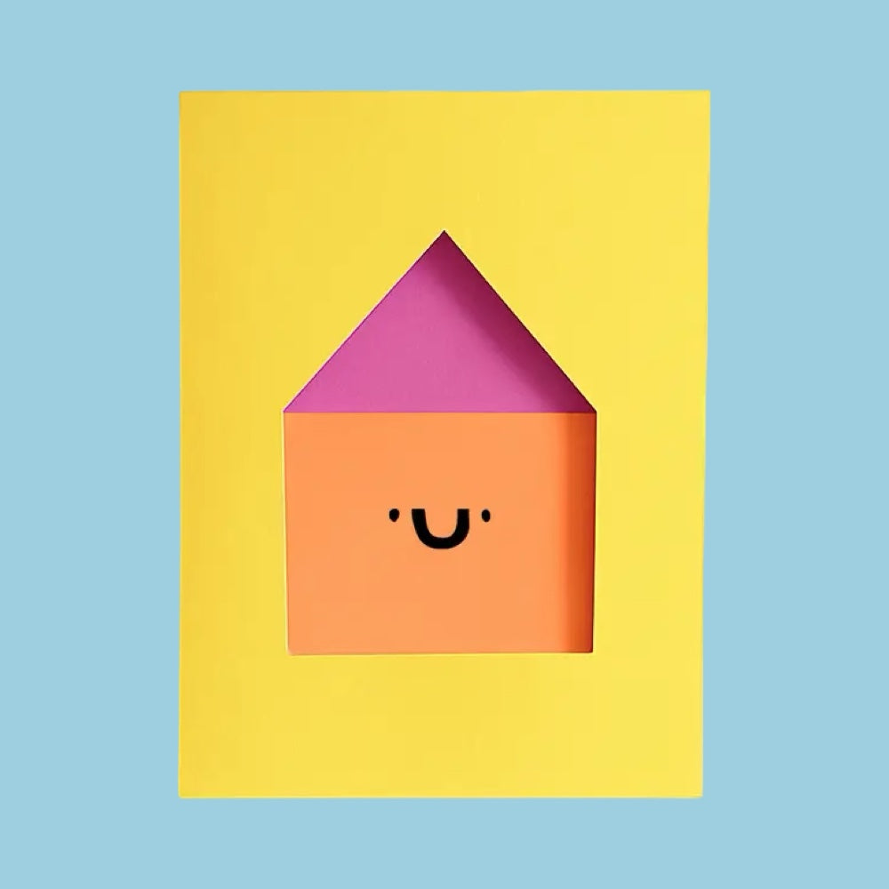 Rumble Cards Die Cut House Card