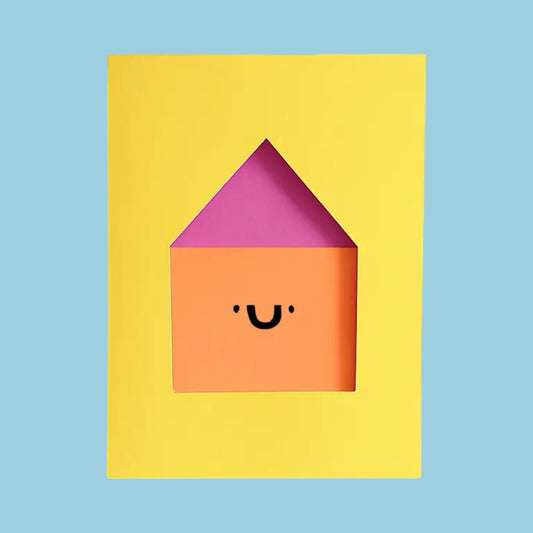 Rumble Cards Die Cut House Card