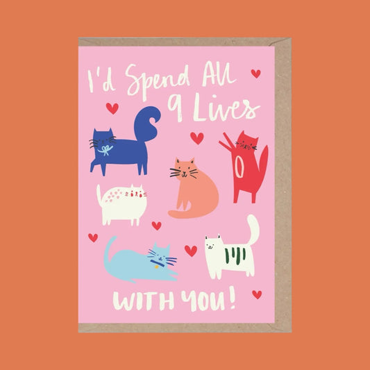 Rumble Cards Nine Lives Cats Card