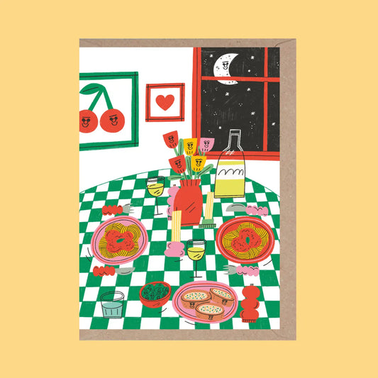 Rumble Cards Romantic Dinner Card