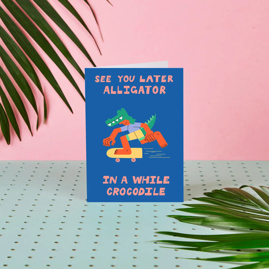 Rumble Cards See You Later Alligator Card