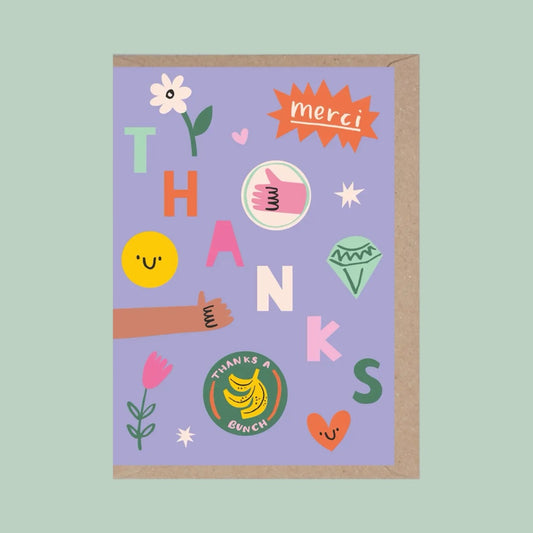 Rumble Cards Thumbs Up Thanks Card