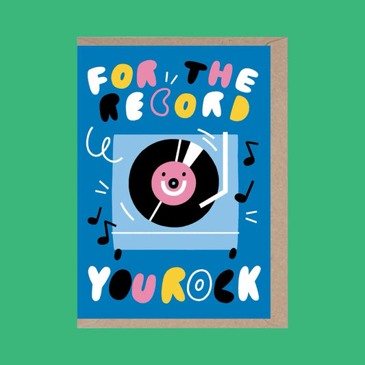 Rumble Cards For the Record Card