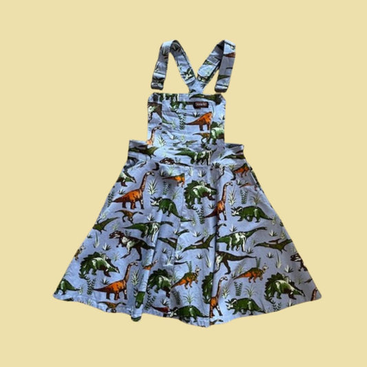 Run and Fly Jurassic Flared Pinafore