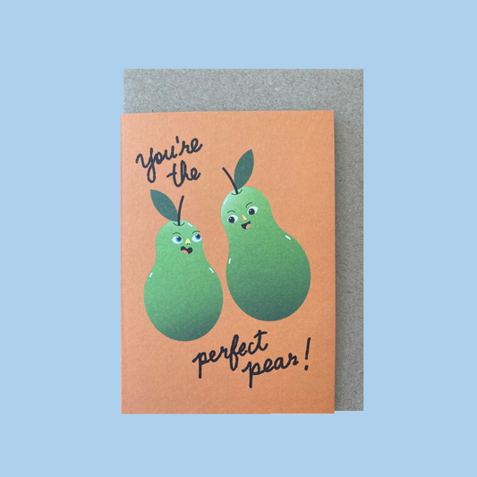 Snail Mail Paper Goods X Lisa Max Perfect Pear Card