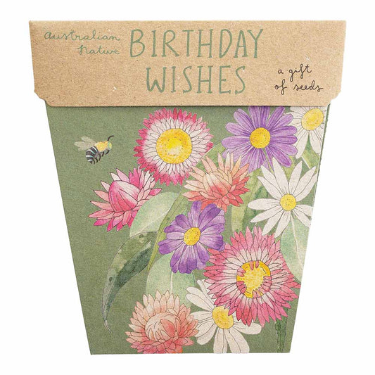 Sow 'n' Sow A Gift of Seeds - Birthday Wishes Australian Natives