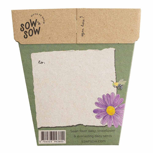 Sow 'n' Sow A Gift of Seeds - Birthday Wishes Australian Natives