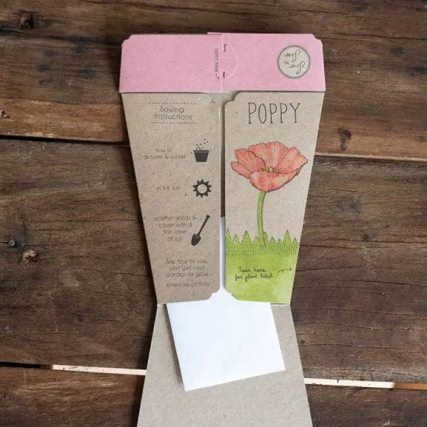 Sow 'n' Sow A Gift of Seeds - Poppy