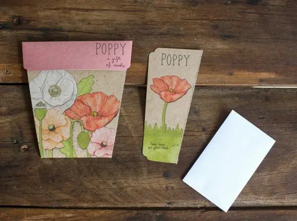 Sow 'n' Sow A Gift of Seeds - Poppy