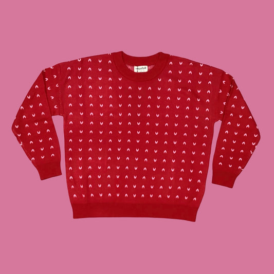 Sugarhill Brighton Andi Jumper - Red Mini Hearts