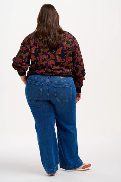 Sugarhill Brighton Eadie Leopard Jumper