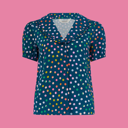 Sugarhill Brighton Elaine Frill Blouse