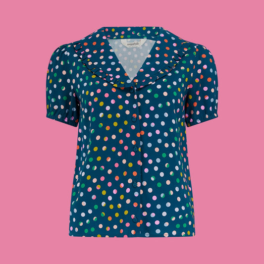 Sugarhill Brighton Elaine Frill Blouse